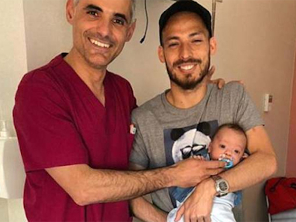 Con trai của David Silva về nhà sau năm tháng nằm viện