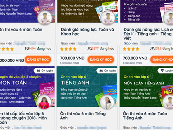 Trẻ luyện thi cấp tốc giành suất vào lớp 6 trường top ở Hà Nội