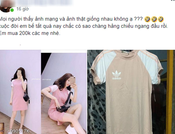 Bỏ 200 nghìn mua váy online khác xa hình, khách còn bị mắng chụp ảnh 'không có tâm'