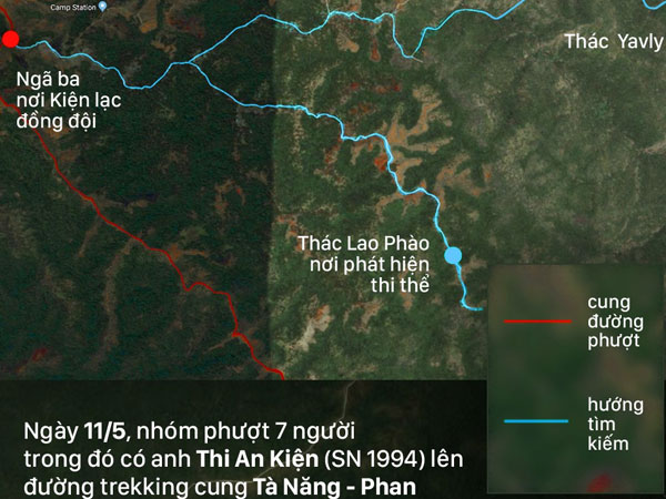Infographic: Diễn biến hành trình hơn 8 ngày tìm kiếm phượt thủ mất tích ở Tà Năng - Phan Dũng