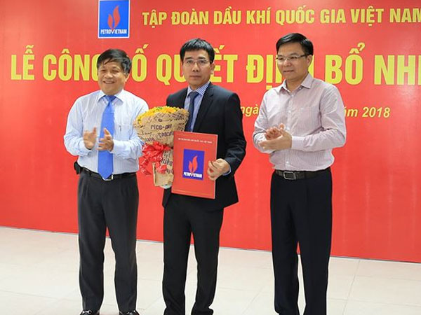 Tập đoàn Dầu khí điều động, bổ nhiệm hàng loạt lãnh đạo