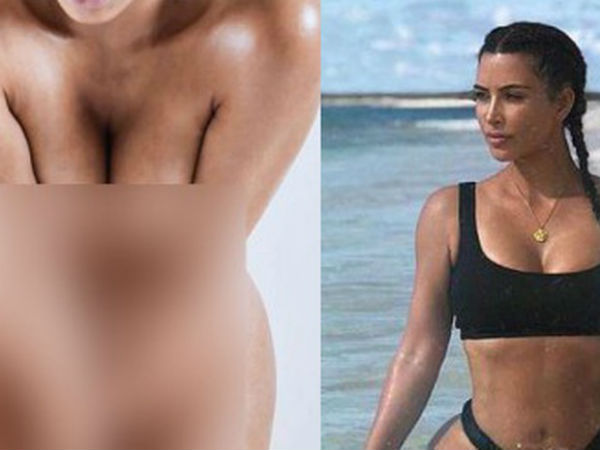 Kim Kardashian gây sốc với ảnh cận cảnh body khỏa thân hoàn toàn