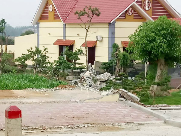 Sau phá dỡ, 'biệt phủ' trái phép của đại úy công an còn lại gì?