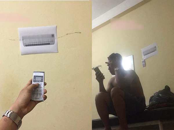 Thanh niên hướng dẫn lắp đặt điều hòa làm mát tâm hồn với giá 0 đồng