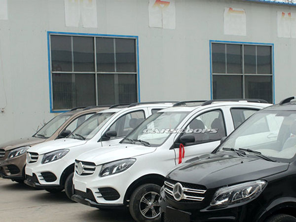 Xe điện Trung Quốc nhái Range Rover Evoque và Mercedes GLE