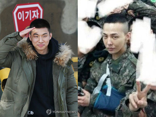 G-Dragon và Daesung (Big Bang) đồng loạt bị chấn thương khi nhập ngũ