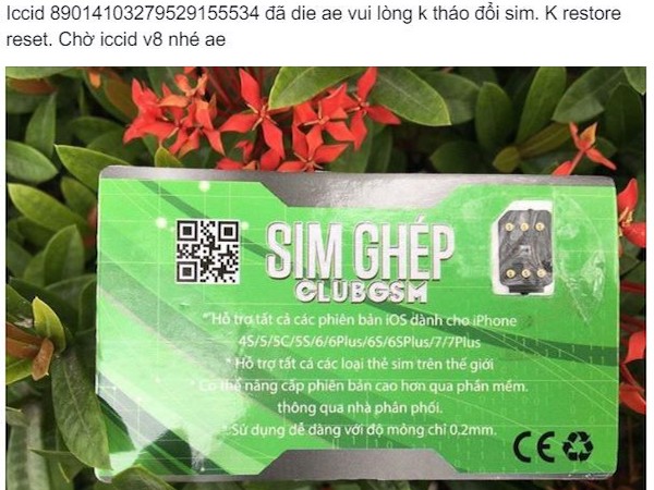 Hàng ngàn mã ICCID cho SIM ghép bị khóa, người dùng iPhone Lock lại điêu đứng