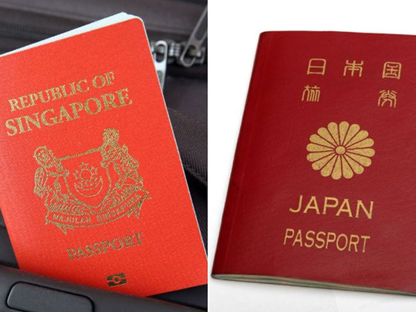 Nhật Bản đã trở thành quốc gia có hộ chiếu quyền lực nhất thế giới, Singapore về nhì
