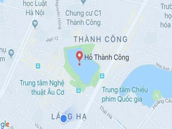 Hà Nội: Phát hiện xác nam giới ở hồ Thành Công