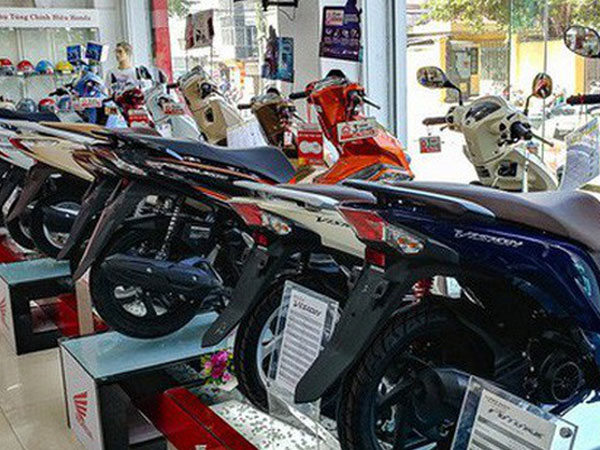 Người Việt mua gần 2,4 triệu xe máy Honda trong một năm