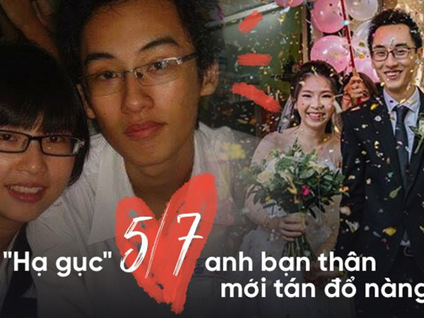 Chuyện tình học trò 'chinh chiến 10 năm' nóng bỏng MXH, chàng chiến đấu với 5/7 anh bạn thân để 'cưa đổ' nàng