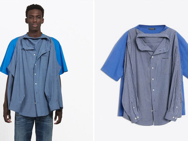 Balenciaga vừa ra chiếc áo 'sơ mi phông' giá gần 30 triệu VNĐ và cư dân mạng được phen cười như được mùa