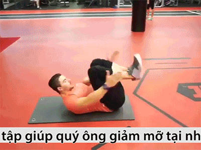 Hướng dẫn phái mạnh tự tập giảm mỡ bụng