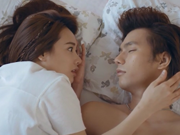 Nhan Phúc Vinh sởn da gà khi Nhã Phương 'đụng chạm' cơ thể