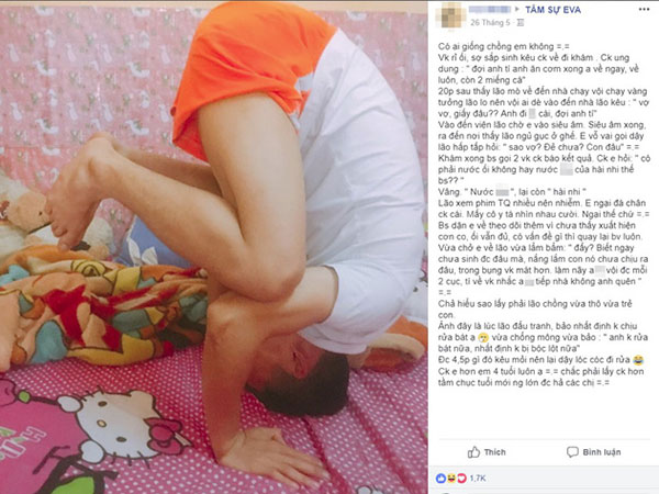 Vợ than chồng vừa thô vừa trẻ con nhưng dân mạng vội khen: 'Đáng yêu thế còn gì'