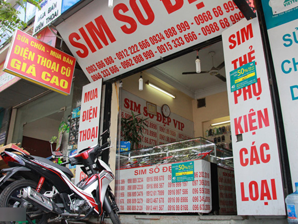 SIM số đẹp tăng giá sau thông tin rút về 10 số