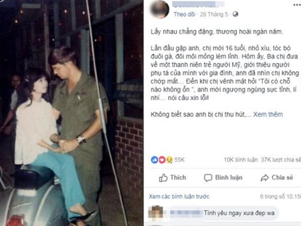 Bức ảnh 'lính Mỹ và cô gái Việt' xôn xao mạng xã hội - Câu chuyện thật phía sau còn cảm động hơn những gì chúng ta đọc được trên mạng