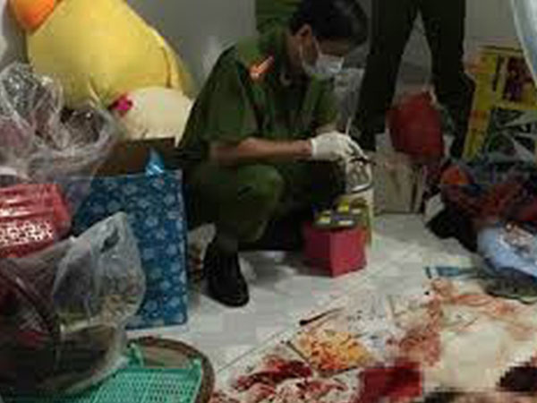 Con trai dùng búa đóng đinh đánh vào đầu mẹ đến chết
