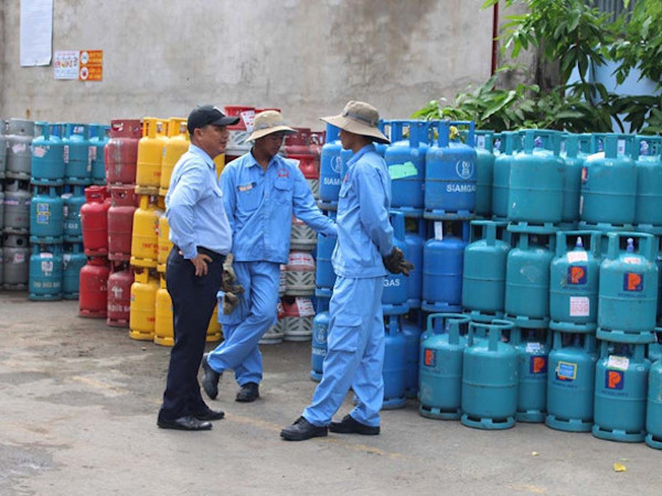 Giá gas tăng mạnh từ 1.6
