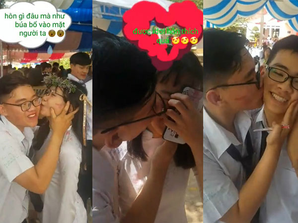 Nam sinh hôn má 20 bạn học ngày bế giảng: Hình ảnh xa lạ với 8X, 9X