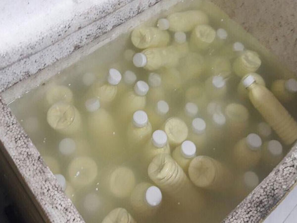 Phát hiện hàng trăm chai sữa bắp không đảm bảo vệ sinh sắp được bán ra thị trường ở Đà Nẵng