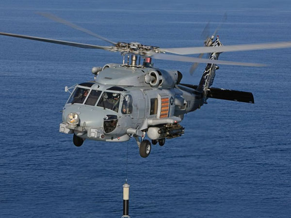 Siêu trực thăng săn ngầm Mỹ lượn lờ ngoài khơi Syria