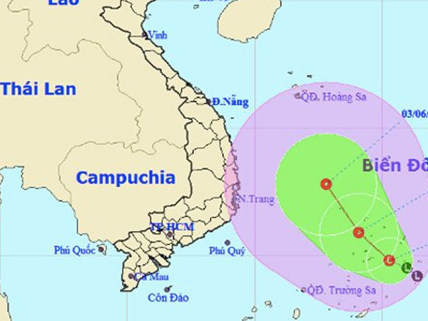 Dự báo thời tiết 2/6: Biển Đông nguy cơ hứng áp thấp nhiệt đới