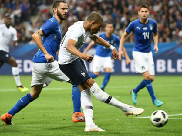 Pháp thắng đậm Italy trước thềm World Cup 2018