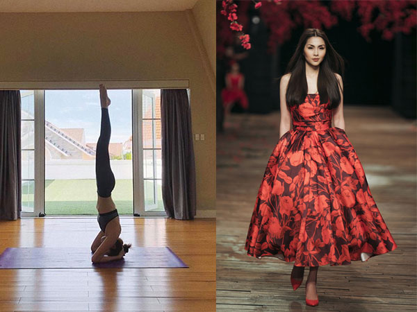 Tập yoga ở mức độ cực khó thế này, Hà Tăng sở hữu thân hình mảnh mai bất chấp tuổi tác chẳng có gì lạ