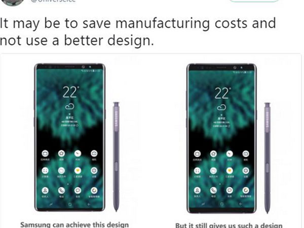 Samsung giữ thiết kế cũ cho Galaxy Note9 vì tiết kiệm