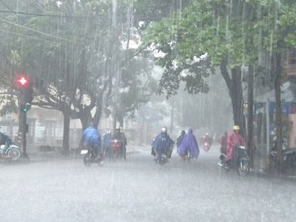 Dự báo thời tiết 10/6: Miền Bắc mưa to