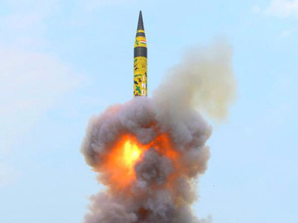 Agni-V: Tên lửa đặt toàn bộ lãnh thổ Trung Quốc vào tầm tấn công hạt nhân của Ấn Độ