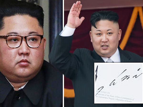 Chữ ký của ông Kim Jong-un tiết lộ điều gì?