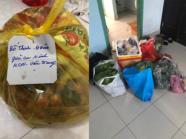 Có một thứ hạnh phúc lớn lao mang tên 'đồ tiếp tế của bố mẹ gửi lên'