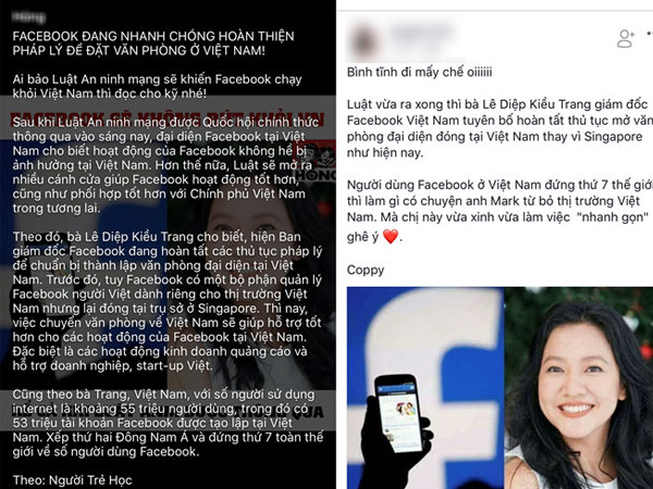 Giám đốc Facebook Việt Nam cũng là nạn nhân của tin giả