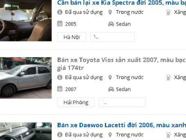 15 triệu/lần 'mông má' xe taxi cũ thành xe 'nhà đi' bán trăm triệu: Người mua ô tô cũ cần biết