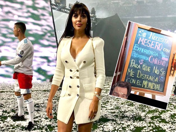 Bạn gái C. Ronaldo 'nhận gạch đá' vì trêu đùa Chilê vắng mặt ở World Cup
