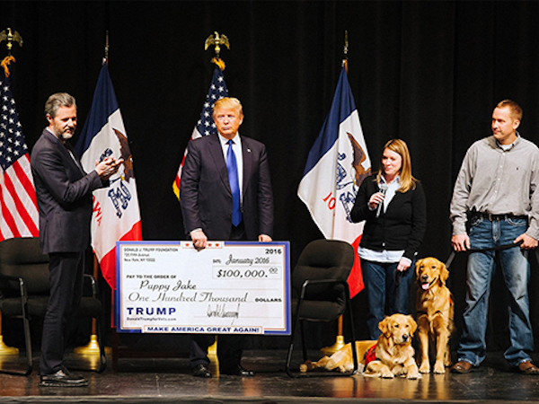 Bang New York đòi giải thể quỹ từ thiện của Trump