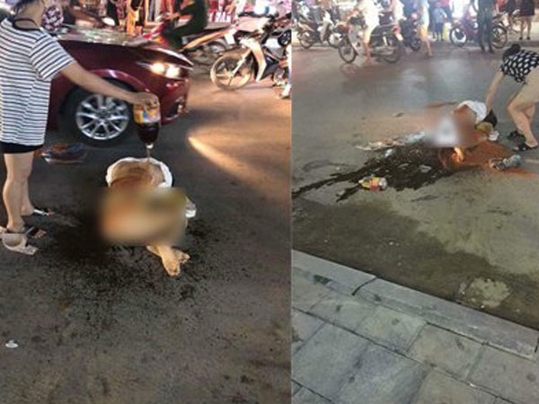 Công an Thanh Hóa thông tin vụ cô gái bị hành hung, lột đồ giữa phố