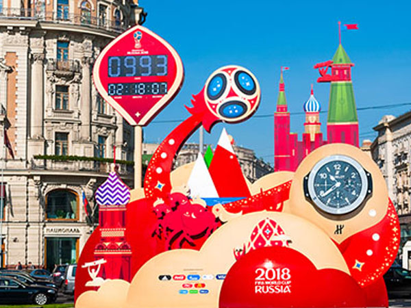 Fan Việt ở Nga 'chịu chơi' đón World Cup 2018