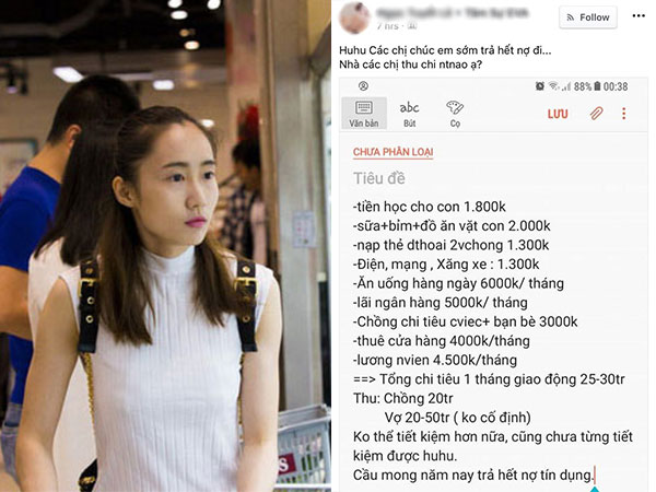 Khoe khéo thu nhập 70 triệu rồi than phiền chi hết veo một nửa, mẹ trẻ không ngờ bị bóc tách ra con số 'ảo'