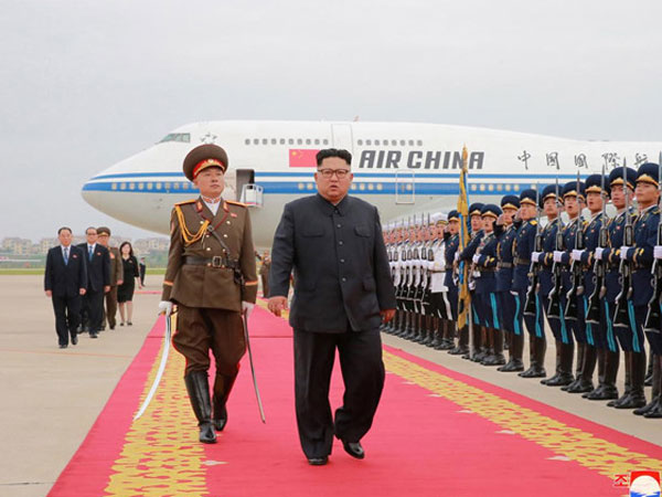 Ông Kim Jong Un đã về tới Bình Nhưỡng