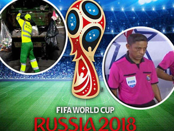 Gabriel Victoria: Hành trình từ kẻ dọn rác tới trọng tài World Cup 2018