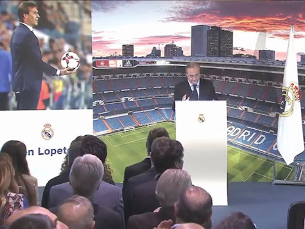 Real họp báo chính thức ra mắt tân HLV Lopetegui