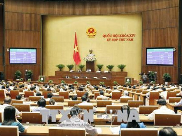 Sáng 15/6, Quốc hội họp phiên bế mạc Kỳ họp thứ 5