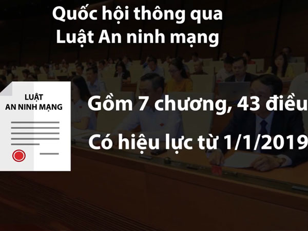 6 nhóm hành vi cấm với người dùng Internet trong Luật An ninh mạng