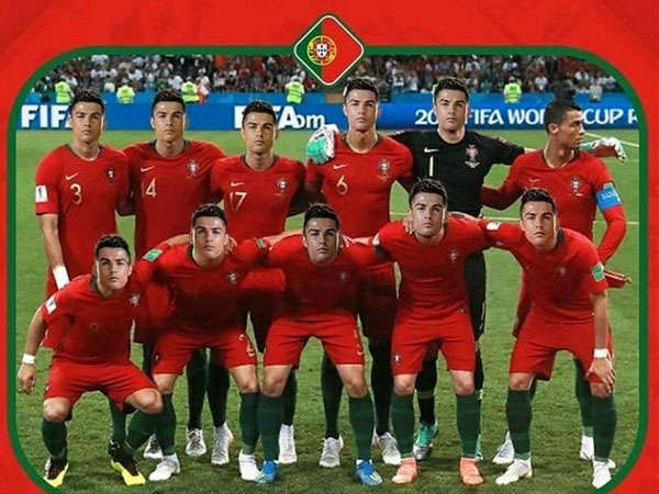 Ảnh chế Ronaldo xuất hiện tràn ngập mạng xã hội