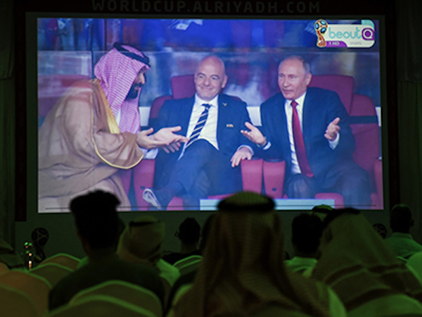 FIFA tố cáo kênh truyền hình Arab Saudi phát lậu World Cup