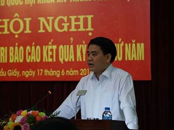 Chủ tịch HN Nguyễn Đức Chung nói về âm mưu của các thế lực thù địch