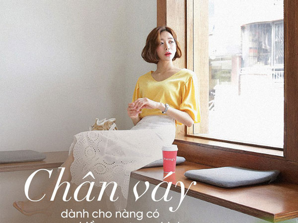 Dù cao ráo hay thấp bé, chỉ cần chọn đúng dáng chân váy phù hợp thì chân ai cũng như dài ra 'cả tấc'
